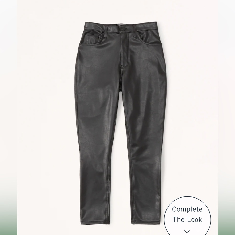 Abercrombie leather pants